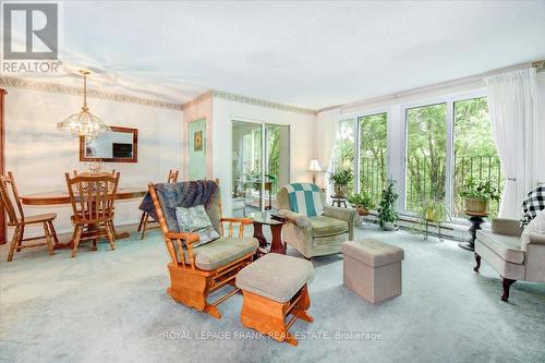 308 - 1111 Water Street, Peterborough (Northcrest), ON - Indoor Photo Showing Living Room