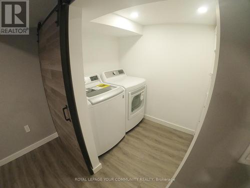 Bsmt - 7 Gallagher Court, Ajax (Northeast Ajax), ON - Indoor Photo Showing Laundry Room