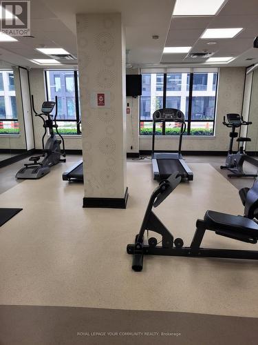 704 - 55 De Boers Drive, Toronto (York University Heights), ON - Indoor Photo Showing Gym Room