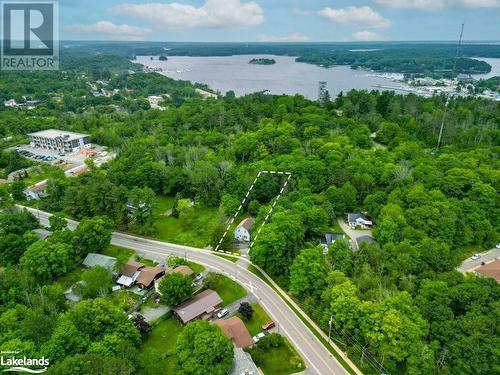 Aerial view - 35 Forest Street, Parry Sound, ON - Outdoor With View