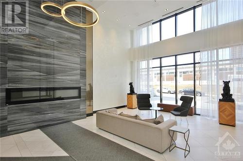 255 Bay Street Unit#105, Ottawa, ON - Indoor Photo Showing Other Room With Fireplace