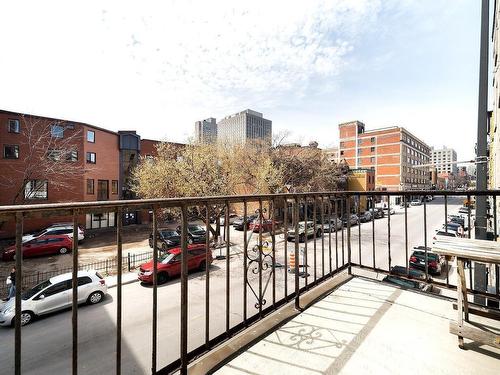 Balcony - 1219 Rue Atateken, Montréal (Ville-Marie), QC - Outdoor With Exterior