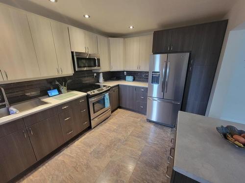 218 Manitoba, Schreiber, ON - Indoor Photo Showing Kitchen With Double Sink