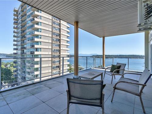 504-10 Chapel St, Nanaimo, BC - Outdoor With Body Of Water With Balcony With Exterior