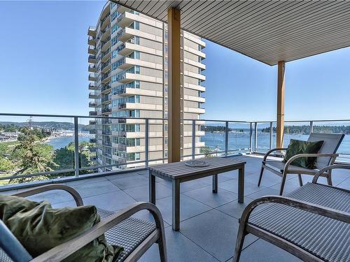 504-10 Chapel St, Nanaimo, BC - Outdoor With Body Of Water With Balcony With Exterior