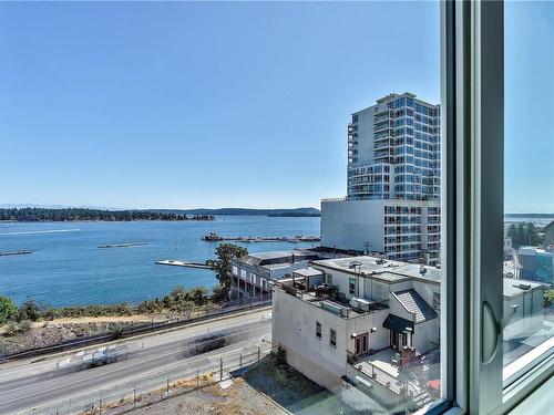 504-10 Chapel St, Nanaimo, BC - Outdoor With Body Of Water With View