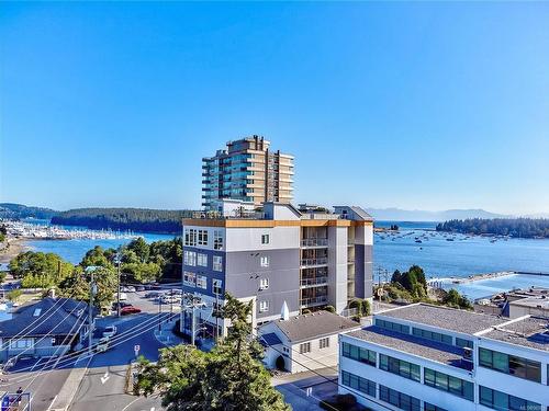 504-10 Chapel St, Nanaimo, BC - Outdoor With Body Of Water With Balcony With View