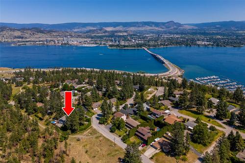 1996 Tomat Avenue, Kelowna, BC - Outdoor With Body Of Water With View