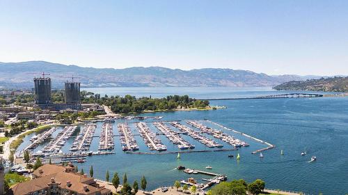 708-1191 Sunset Drive, Kelowna, BC - Outdoor With Body Of Water With View