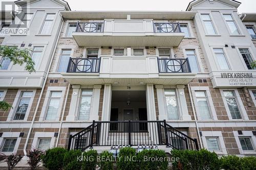 17 - 78 Preston Meadow Avenue, Mississauga (Hurontario), ON - Outdoor With Balcony With Facade