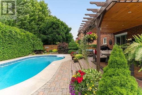 4 Mcivor Street, Whitby (Rolling Acres), ON - Outdoor With In Ground Pool With Deck Patio Veranda