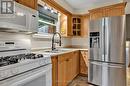 147 Greenhill Drive, Peterborough (Monaghan), ON  - Indoor Photo Showing Kitchen With Double Sink 