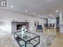 23 Quincy Crescent, Toronto (Henry Farm), ON  - Indoor Photo Showing Living Room With Fireplace 