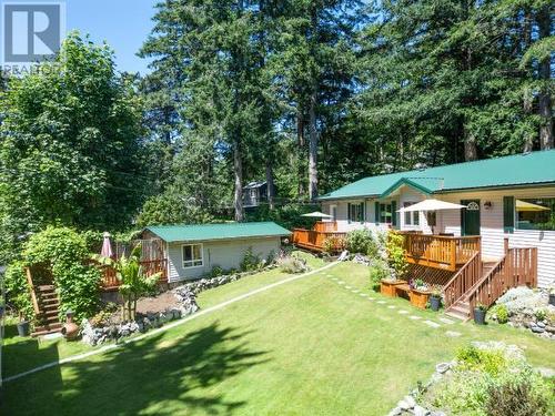 9098 Stager Road, Powell River, BC - Outdoor With Deck Patio Veranda