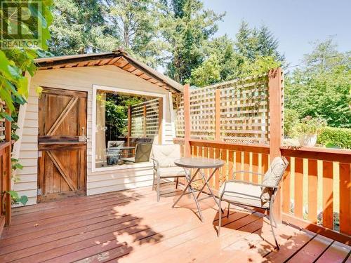 9098 Stager Road, Powell River, BC - Outdoor With Deck Patio Veranda With Exterior