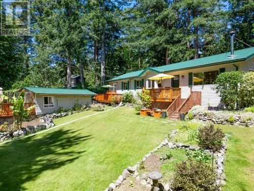 9098 Stager Road, Powell River, BC - Outdoor With Deck Patio Veranda