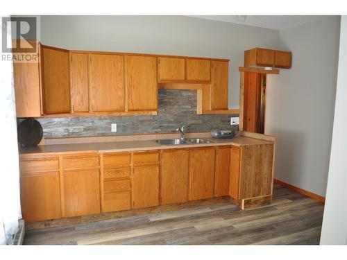 #2280 Shuswap Avenue Lot# B & 12, Lumby, BC - Indoor Photo Showing Kitchen With Double Sink