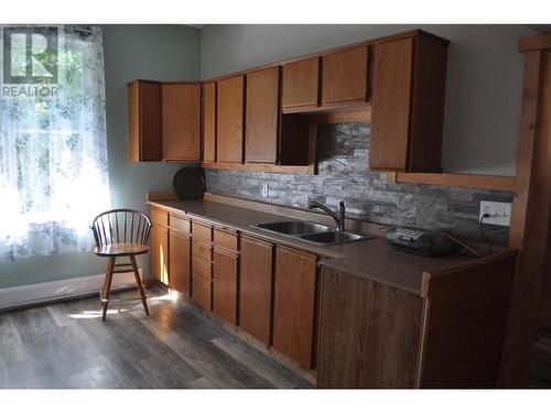 #2280 Shuswap Avenue Lot# B & 12, Lumby, BC - Indoor Photo Showing Kitchen With Double Sink