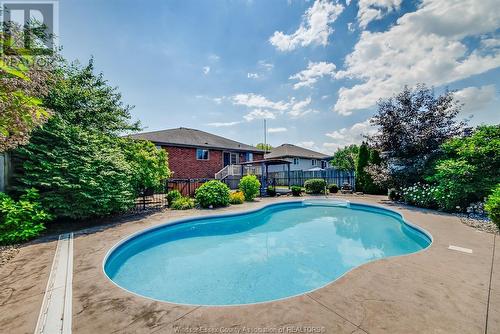 229 Gignac Crescent, Lasalle, ON - Outdoor With In Ground Pool With Backyard