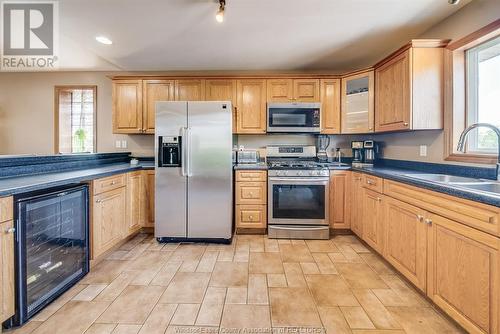 229 Gignac Crescent, Lasalle, ON - Indoor Photo Showing Kitchen With Double Sink