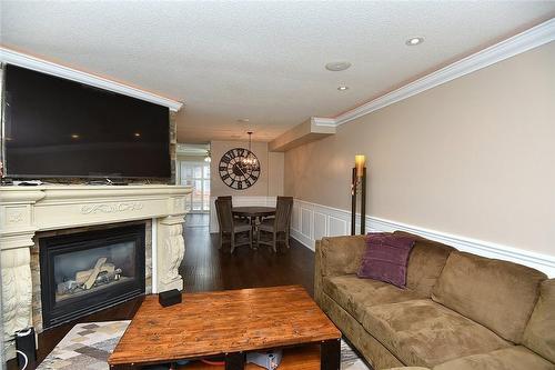 895 Maple Avenue|Unit #634, Burlington, ON - Indoor Photo Showing Living Room With Fireplace