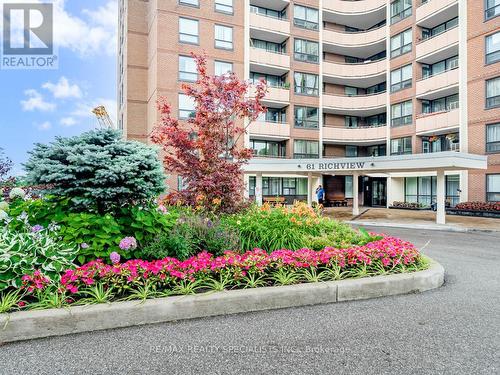 1403 - 61 Richview Road, Toronto (Humber Heights), ON - Outdoor With Balcony With Facade