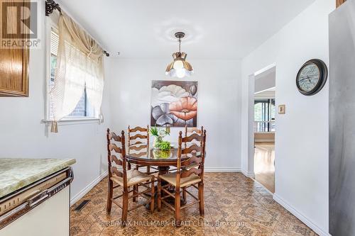 57 Regent Road, Toronto (Downsview-Roding-Cfb), ON - Indoor Photo Showing Dining Room