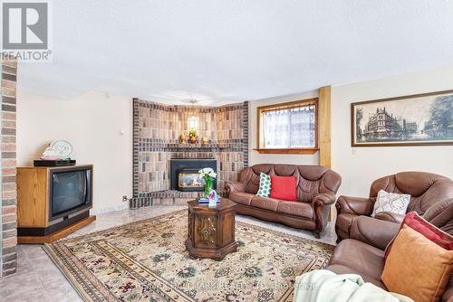 57 Regent Road, Toronto (Downsview-Roding-Cfb), ON - Indoor Photo Showing Living Room With Fireplace