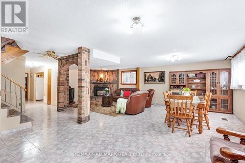 57 Regent Road, Toronto (Downsview-Roding-Cfb), ON - Indoor With Fireplace