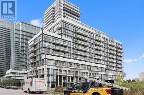 115 - 251 Manitoba Street, Toronto (Mimico), ON - Outdoor With Balcony With Facade