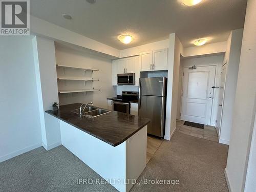 436 - 101 Shoreview Place, Hamilton (Lakeshore), ON - Indoor Photo Showing Kitchen With Stainless Steel Kitchen With Double Sink