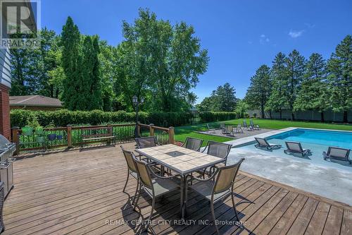 675 Dunboyne Crescent, London, ON - Outdoor With In Ground Pool With Deck Patio Veranda With Backyard