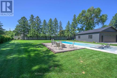 675 Dunboyne Crescent, London, ON - Outdoor With In Ground Pool With Backyard