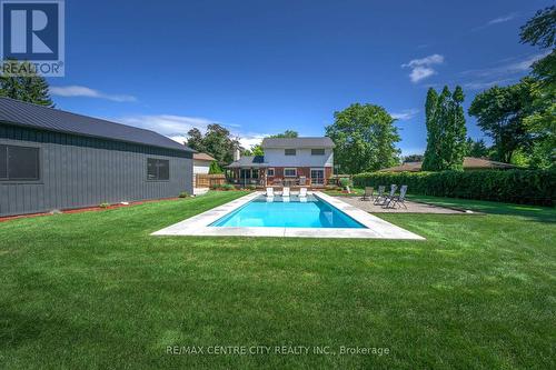 675 Dunboyne Crescent, London, ON - Outdoor With In Ground Pool With Backyard