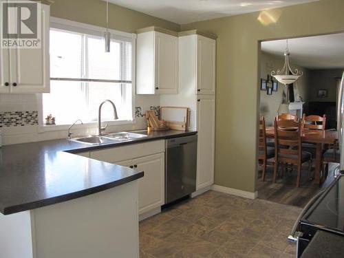 66 500 Wotzke Drive, Williams Lake, BC - Indoor Photo Showing Kitchen With Double Sink