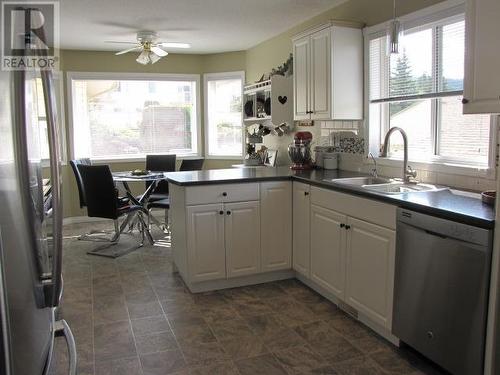 66 500 Wotzke Drive, Williams Lake, BC - Indoor Photo Showing Kitchen With Double Sink