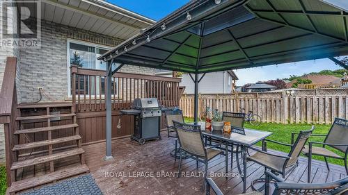 45 Brewster Way, Brantford, ON - Outdoor With Deck Patio Veranda With Exterior