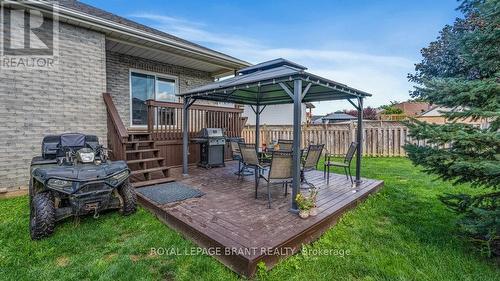 45 Brewster Way, Brantford, ON - Outdoor With Deck Patio Veranda