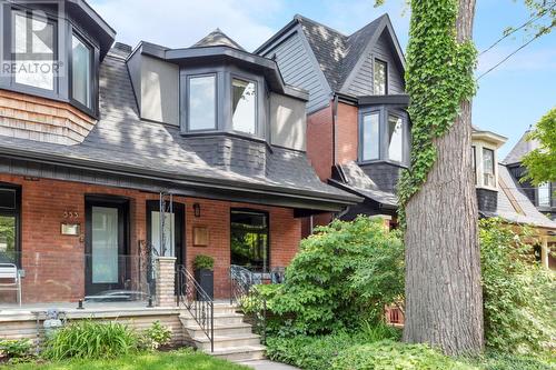 551 Clinton Street, Toronto (Annex), ON - Outdoor With Deck Patio Veranda With Facade