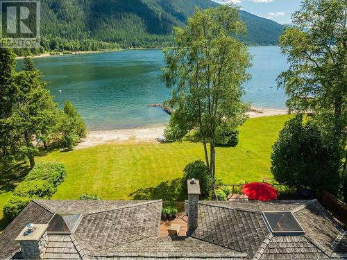 3918 Macgregor West  Road, Nelson, BC - Outdoor With Body Of Water With View