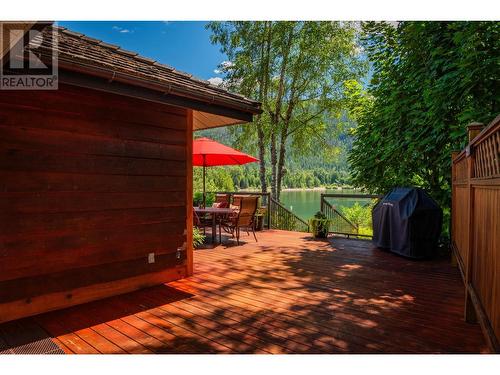 3918 Macgregor West  Road, Nelson, BC - Outdoor With Deck Patio Veranda