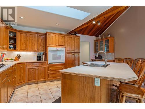 3918 Macgregor West  Road, Nelson, BC - Indoor Photo Showing Kitchen With Double Sink