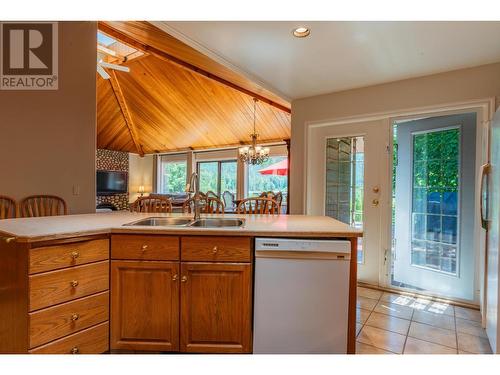 3918 Macgregor West  Road, Nelson, BC - Indoor Photo Showing Kitchen With Double Sink