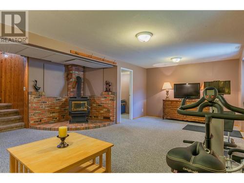 3918 Macgregor West  Road, Nelson, BC - Indoor With Fireplace