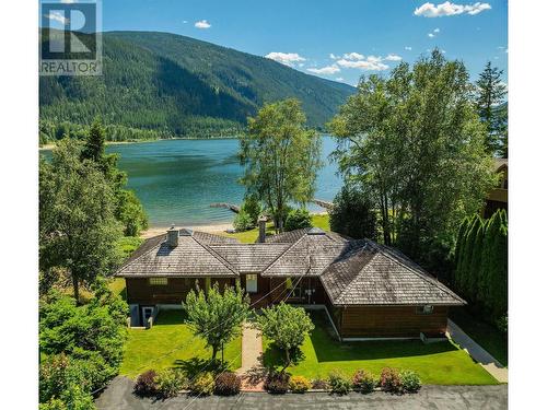 3918 Macgregor West  Road, Nelson, BC - Outdoor With Body Of Water With View