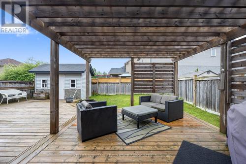 35 Freure Drive, Cambridge, ON - Outdoor With Deck Patio Veranda With Exterior