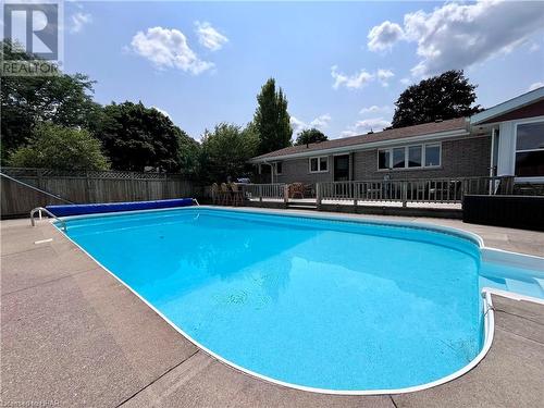 141 Charles Street, Wingham, ON - Outdoor With In Ground Pool With Backyard