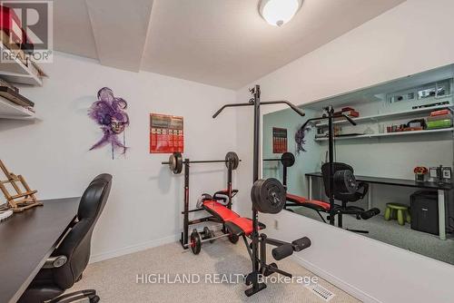 4566 Longmoor Road, Mississauga (Central Erin Mills), ON - Indoor Photo Showing Gym Room