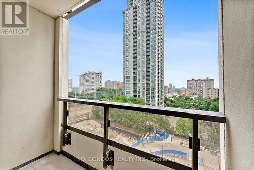 505 - 30 Elm Drive W, Mississauga (Fairview), ON - Outdoor With Balcony