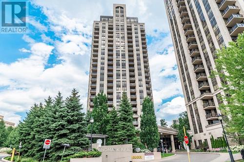 1708 - 133 Wynford Drive, Toronto (Banbury-Don Mills), ON - Outdoor With Balcony With Facade